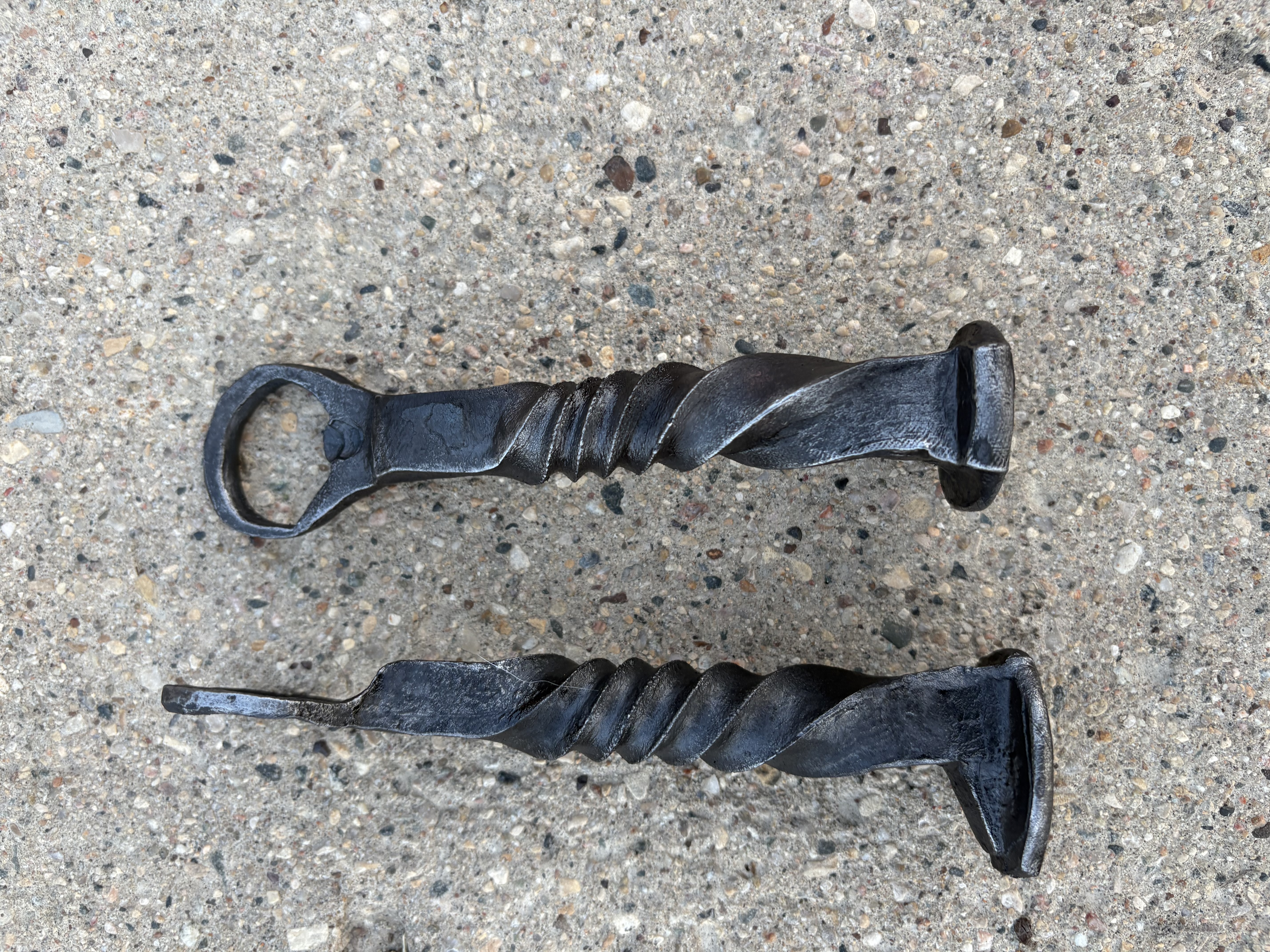 Railroad Spike Bottle Opener